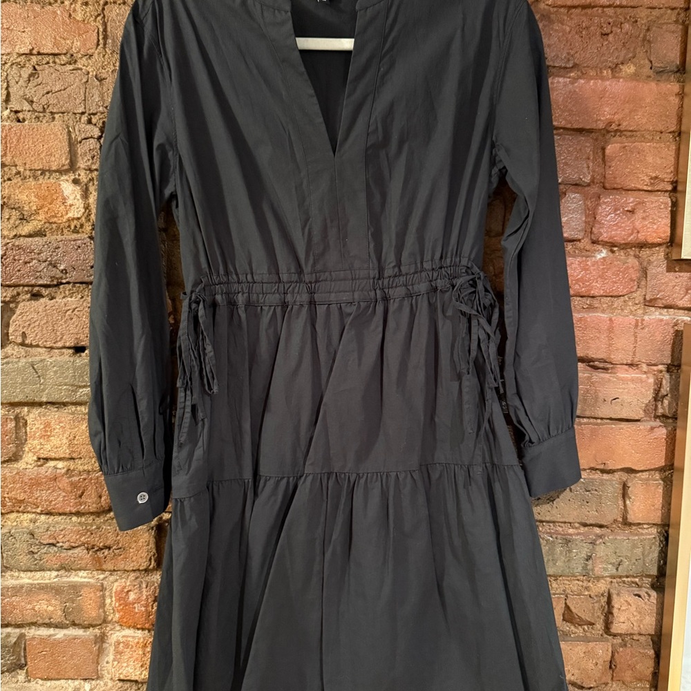 Rails Black V-Neck tie waists Dress size XS never worn